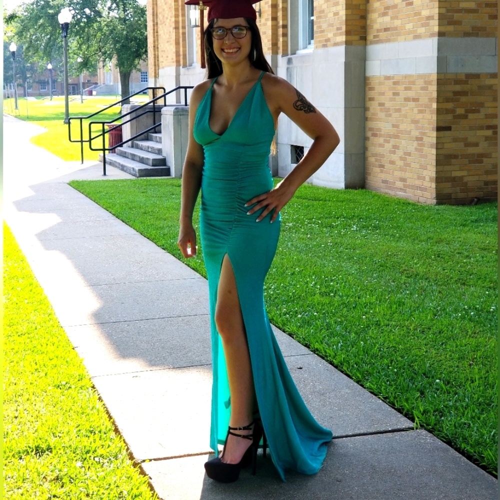 Blue/Green Prom Dress